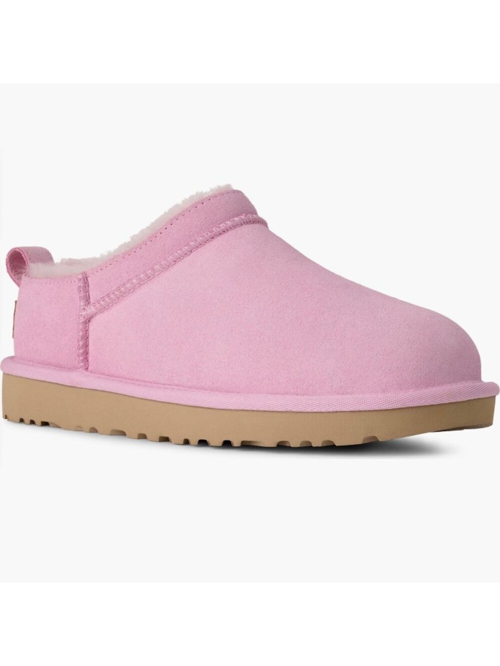 UGG NIB Pink Suede Womens Cozy Slippers in Size 7